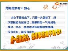 银行保险期缴销售的18颗心30页.ppt