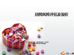 团险风险评估及报价36页.ppt