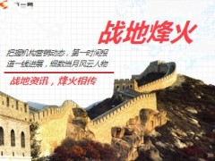 战地个险烽火台战报模板22页.ppt