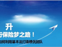 银行保险晋升基本法打造团队26页.ppt