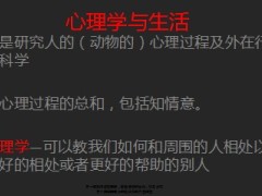 心理学与生活浅谈九型人格24页.ppt