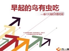 早起的鸟有虫吃看IT大佬的作息时间11页.ppt