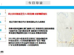 每日新闻早会资讯2014年4月12日早会使用16页.ppt