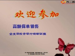 企业保险市场行销培训班高额保单销售21页.ppt
