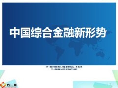 中国综合金融新形势11页.ppt