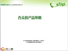 合众保险产品策略7页.ppt