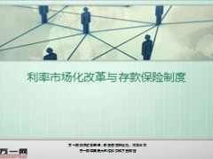 利率市场化改革与存款保险制度35页.ppt