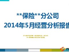 2014年月度经营分析报告渠道发展31页.ppt