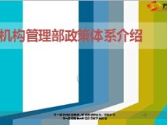 机构管理部政策体系星级评定机构改造介绍15页.ppt