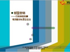 巧用保险故事面谈私营企业主14页.ppt