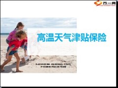 永诚高温天气津贴保险介绍14页.ppt