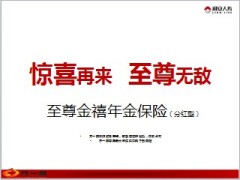利安人寿至尊金禧年金保险介绍宣导41页.ppt