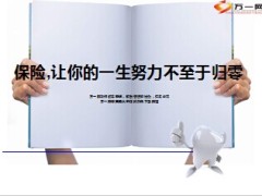 保险让你的一生努力不至于归零8页.ppt