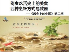 四种烹饪方式易致癌舌尖上的中国第二季7页.ppt