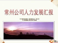上半年人力发展汇报下半年策略措施23页.ppt