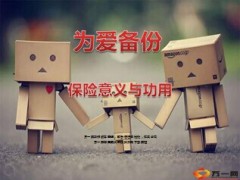 保险意义与功用为爱备份18页.ppt