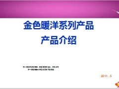 太平洋寿险金色暖洋系列产品介绍20页.ppt