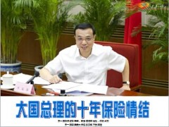 大国总理李克强十年保险情结11页.ppt