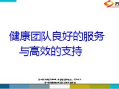 健康团队良好服务高效支持16页.ppt