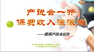 银保产说会运作形式成功要素24页.ppt