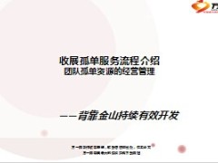 收展孤儿保单服务流程团队孤单资源经营管理79页.ppt