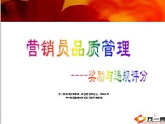 营销员品质管理奖励与违规评分21页.ppt