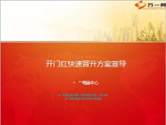 电销中心快速晋升方案宣导17页.ppt