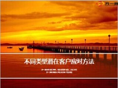 不同类型潜在客户应对方法10页.ppt