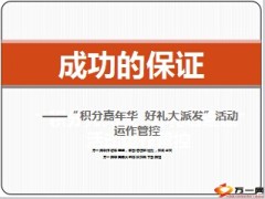 积分嘉年华好礼大派发活动运作管控58页.ppt