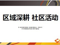 区域深耕社区活动46页.ppt