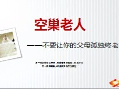 空巢老人不要让你的父母孤独终老11页.ppt