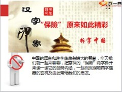 拆字保險事业原来如此精彩12页.ppt