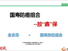 国寿防癌组合放鑫保产品案例话术13页.ppt