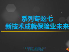 2014年保险业黄金十年专题七新技术成就保险业未来13页.ppt
