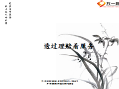 理赔服务意义要点促二次开拓24页.ppt
