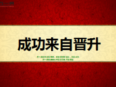 成功来自晋升发展组织16页.ppt