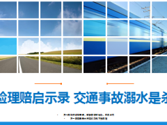 寿险理赔启示录交通事故溺水是杀手19页.ppt