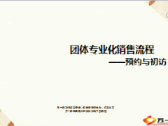 团体保险专业化销售流程预约与初访36页.ppt