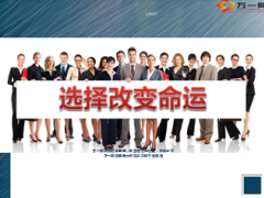 保险行业选择改变命运13页.ppt
