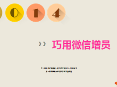 微信增员运用优势管理技巧14页.ppt