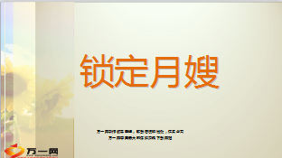 客户开拓锁定月嫂14页.ppt