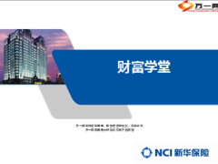 新华财富规划手册各篇章重点内容介绍理念篇课程试讲54页.ppt