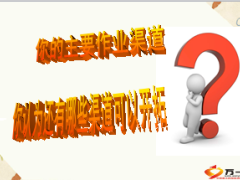 团险中介业务主要渠道分析10页.ppt