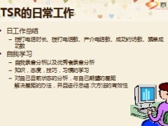 电销专员TSR的一天工作12页.ppt