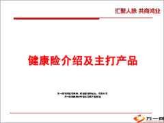 中国人寿健康险介绍及主打产品67页.ppt