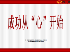 成功从心开始25页.ppt