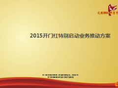 2014完胜2015开门红特别启动业务推动方案48页.ppt