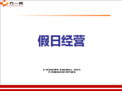 如何开展进行假日经营34页.ppt