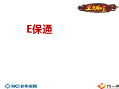 新华分公司E保通使用情况13页.ppt