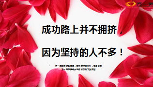 成功路上并不拥挤因为坚持的人不多13页.ppt